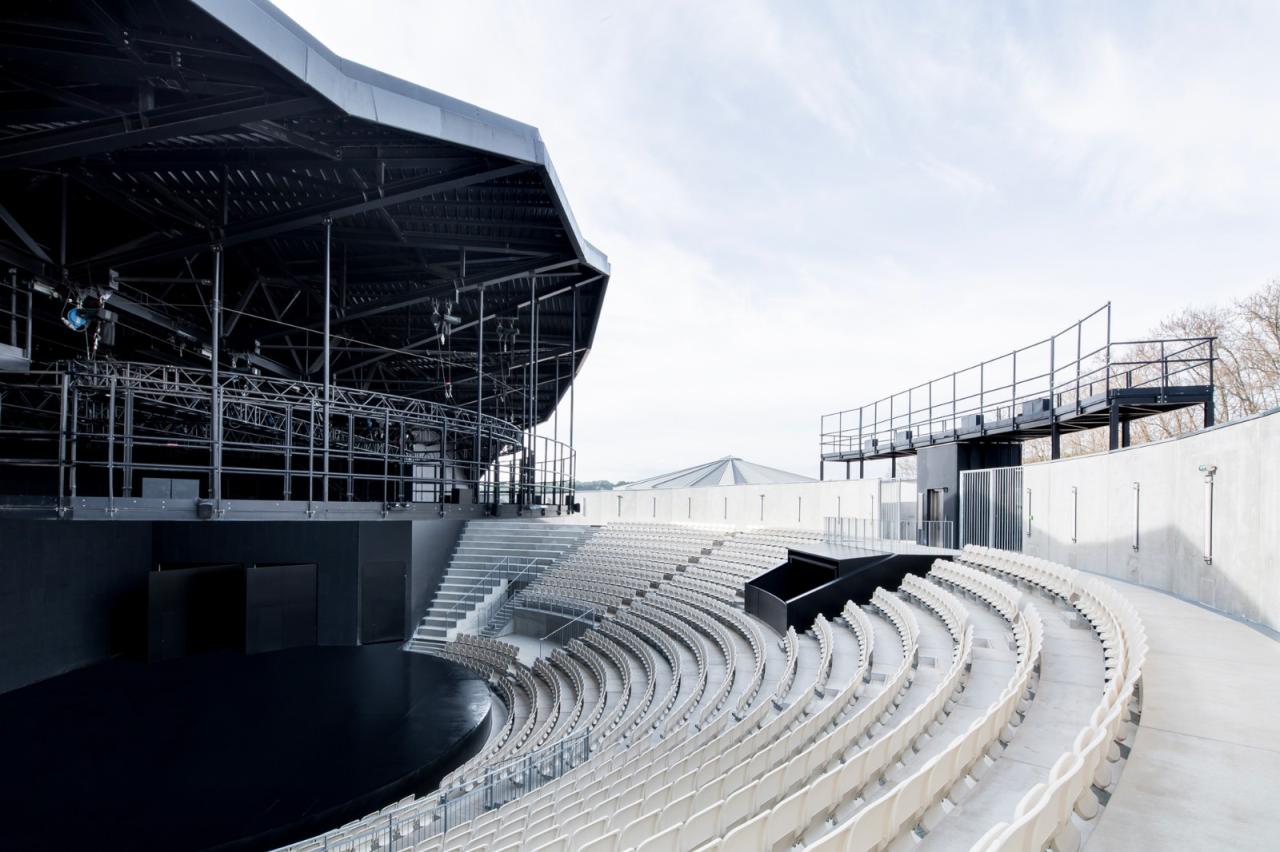 BIM建筑|马戏团式建筑，Domaine de Bayssan 剧院 / K architectures