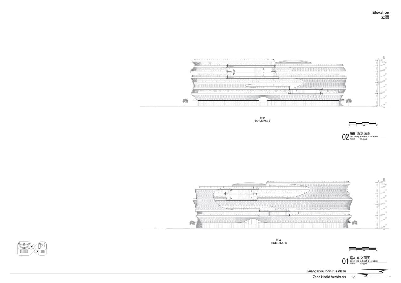 BIM建筑|无限极总部 / 扎哈哈迪德事务所