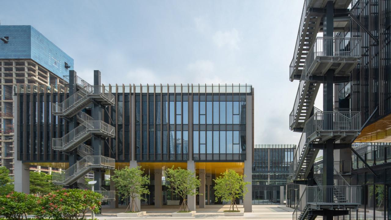 BIM建筑|深圳粤港澳青年创业区（一期） / RSH+P + 华艺设计