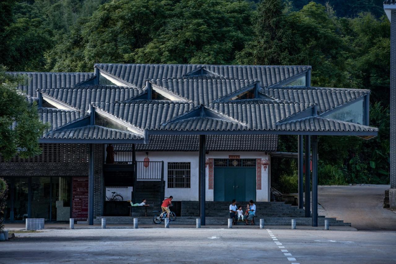 BIM建筑|乡土建筑的单元式转译 ——南粤古驿道梅岭驿站创作实践 / GDAD-城市建筑工作室