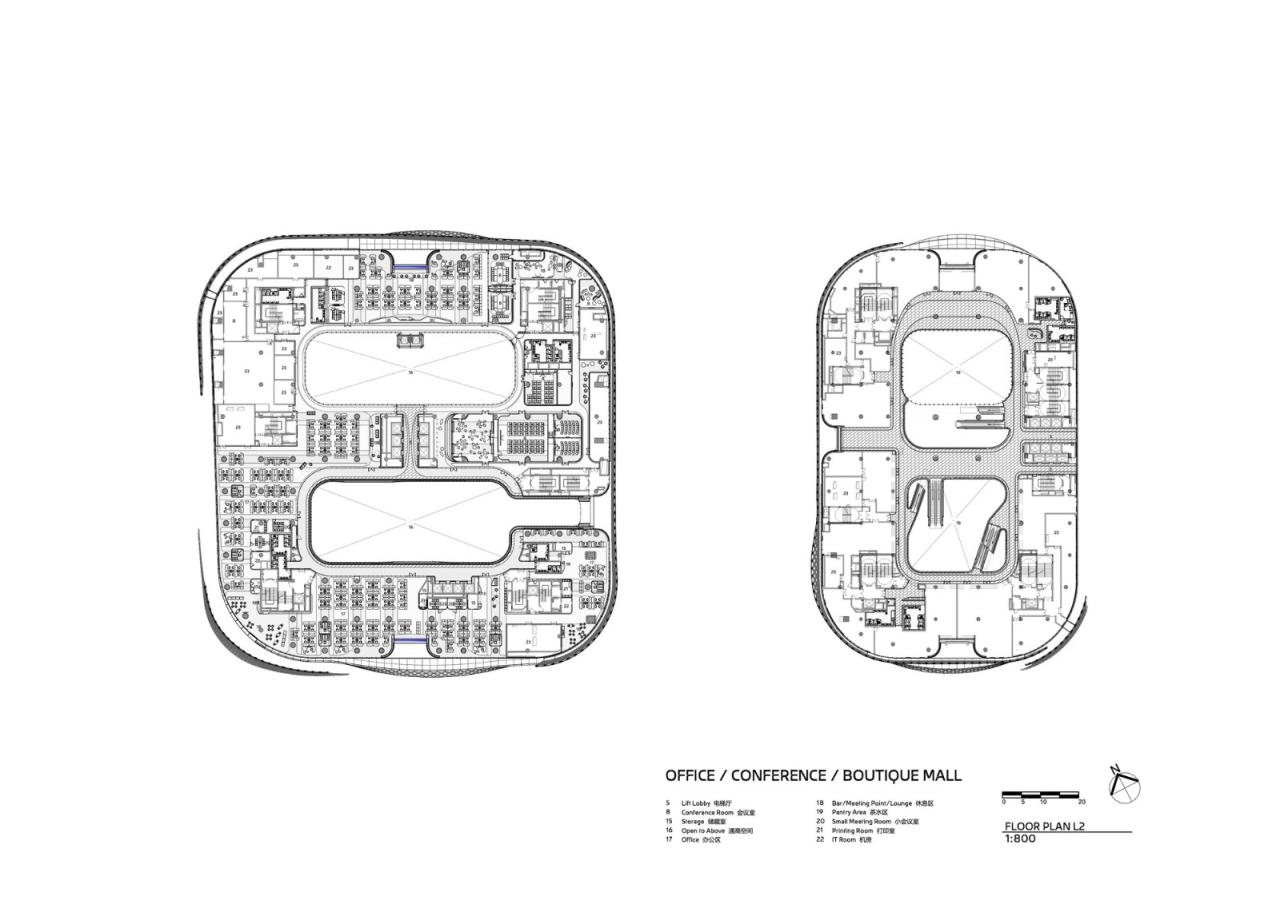 BIM建筑|无限极总部 / 扎哈哈迪德事务所