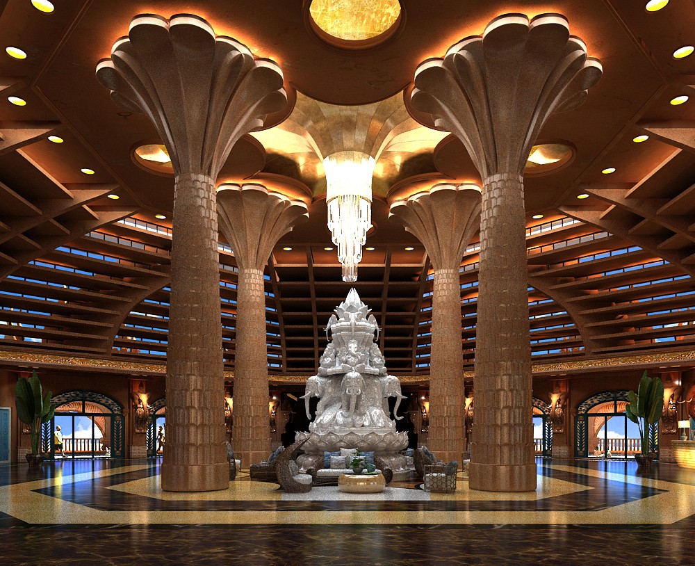 BIM建筑|雨林里的“繁花”：西双版纳景兰国际会议度假酒店 / 纲亚建筑+本土实践(广州）