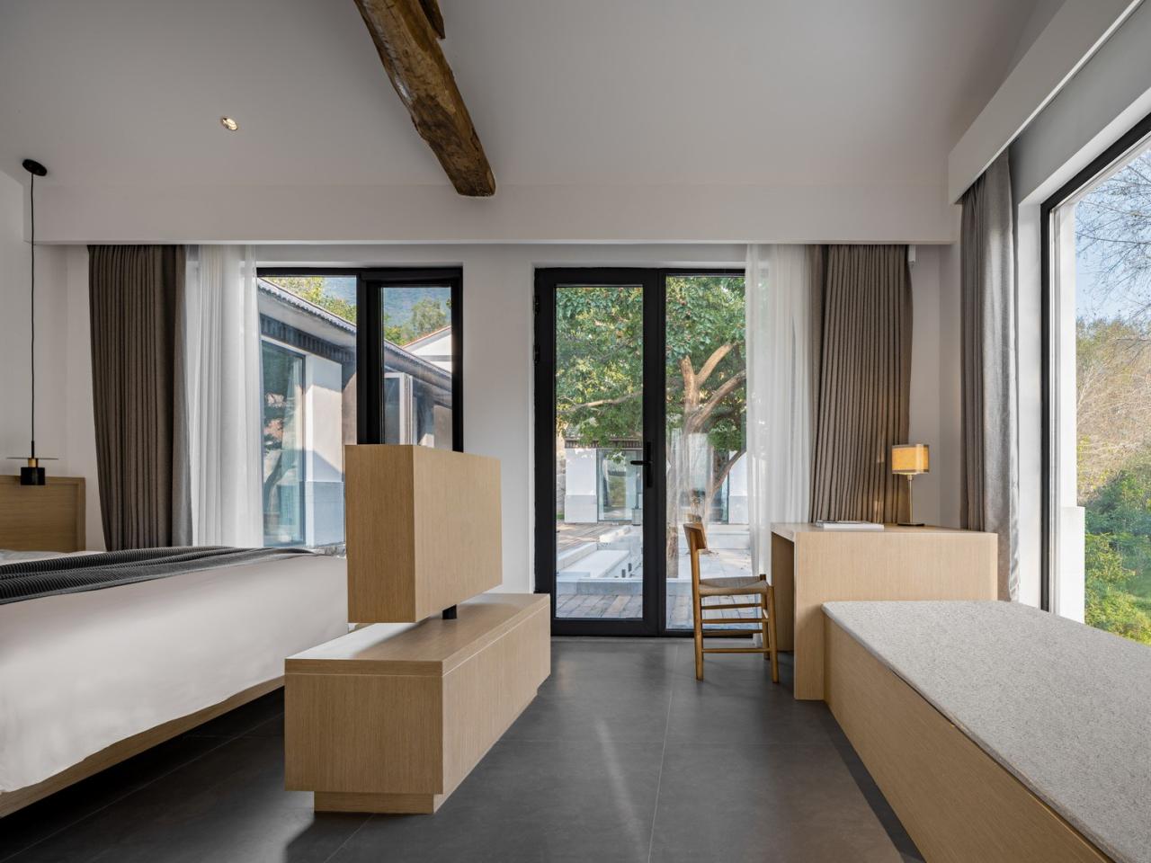 BIM建筑|隐于山岚的家——缦舍·山居精品民宿酒店 / 柒合设计