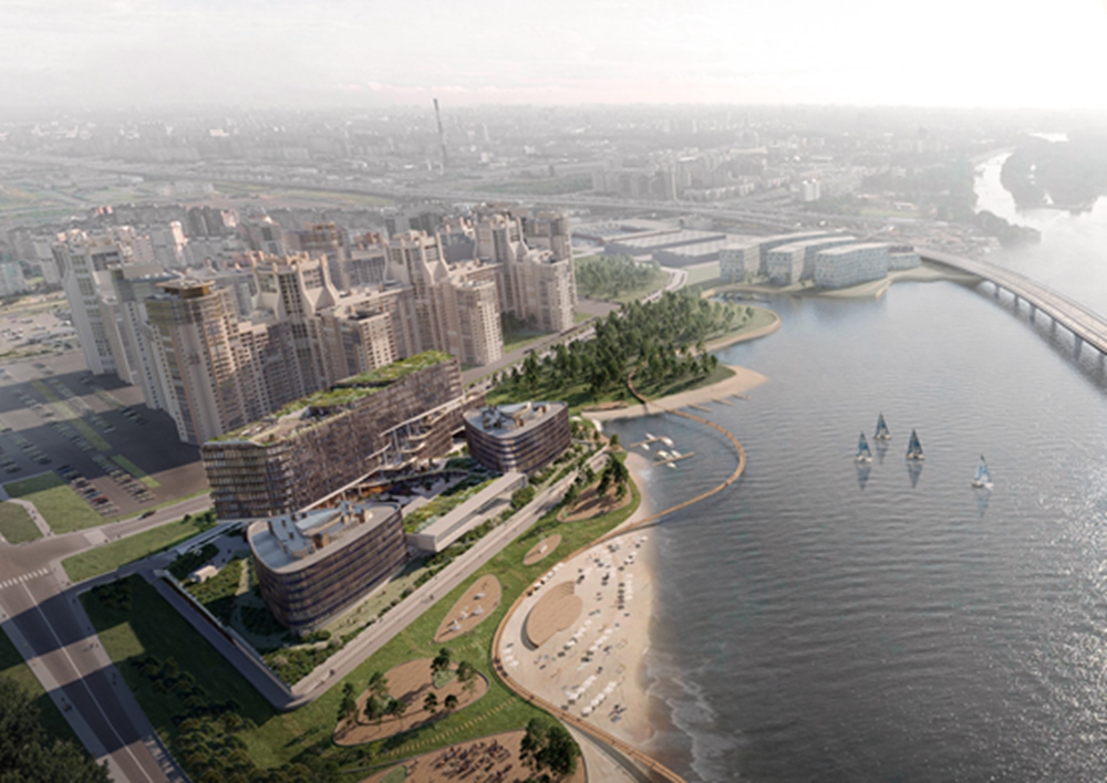 BIM建筑|UNStudio在圣彼得堡设计办公楼