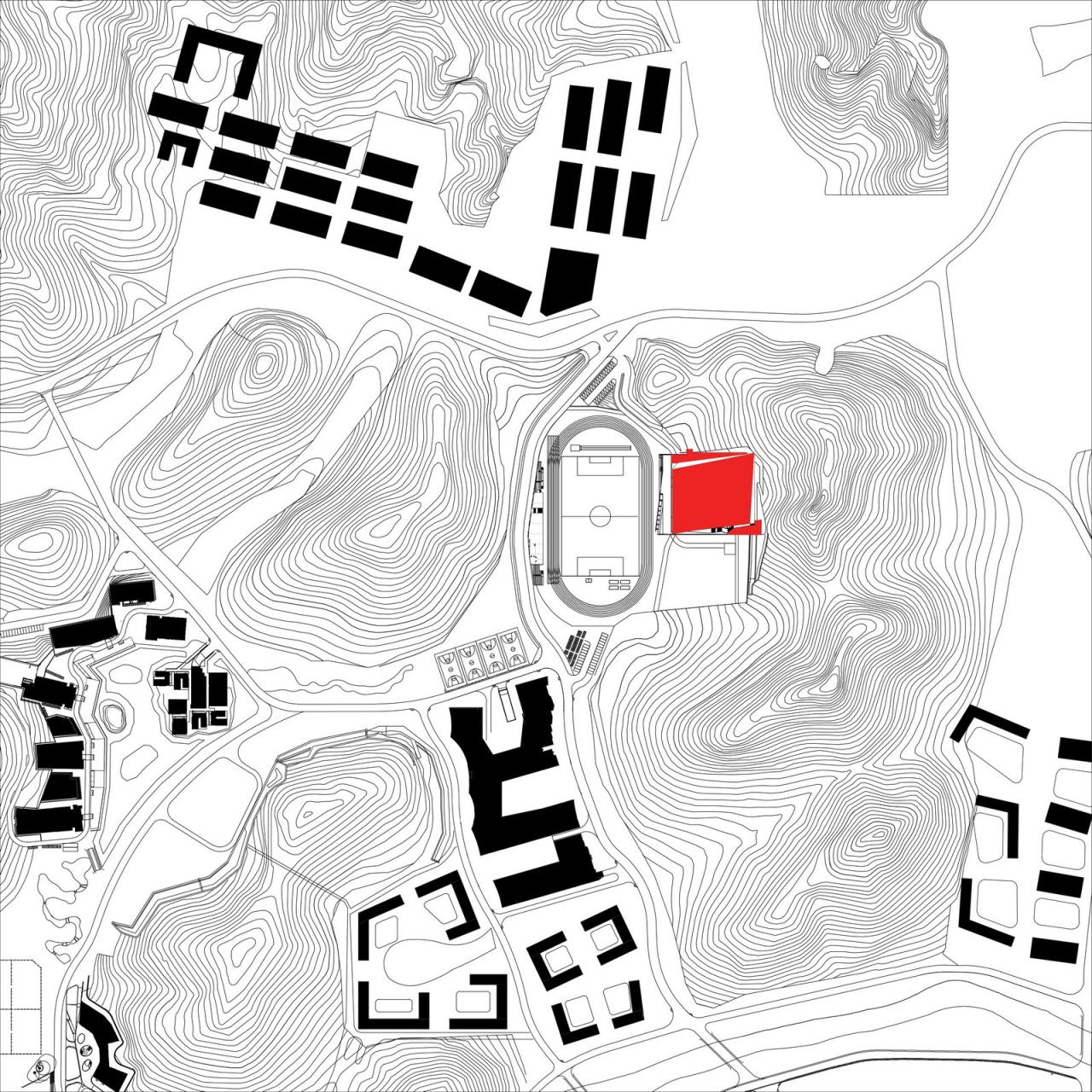 BIM建筑|南方科技大学体育馆 / URBANUS都市实践