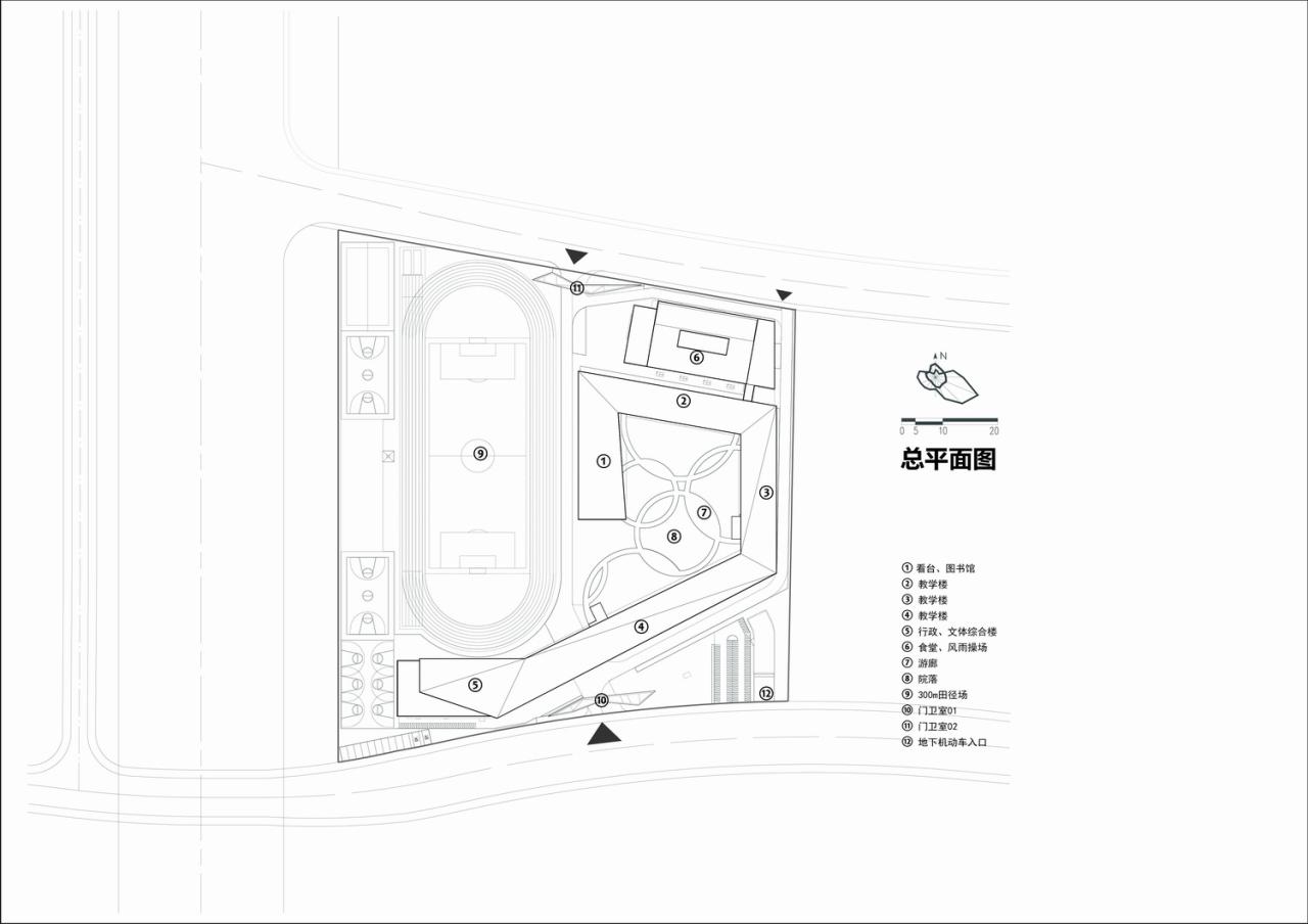 BIM建筑|维度的转移：凤西小学 / 米丈建筑