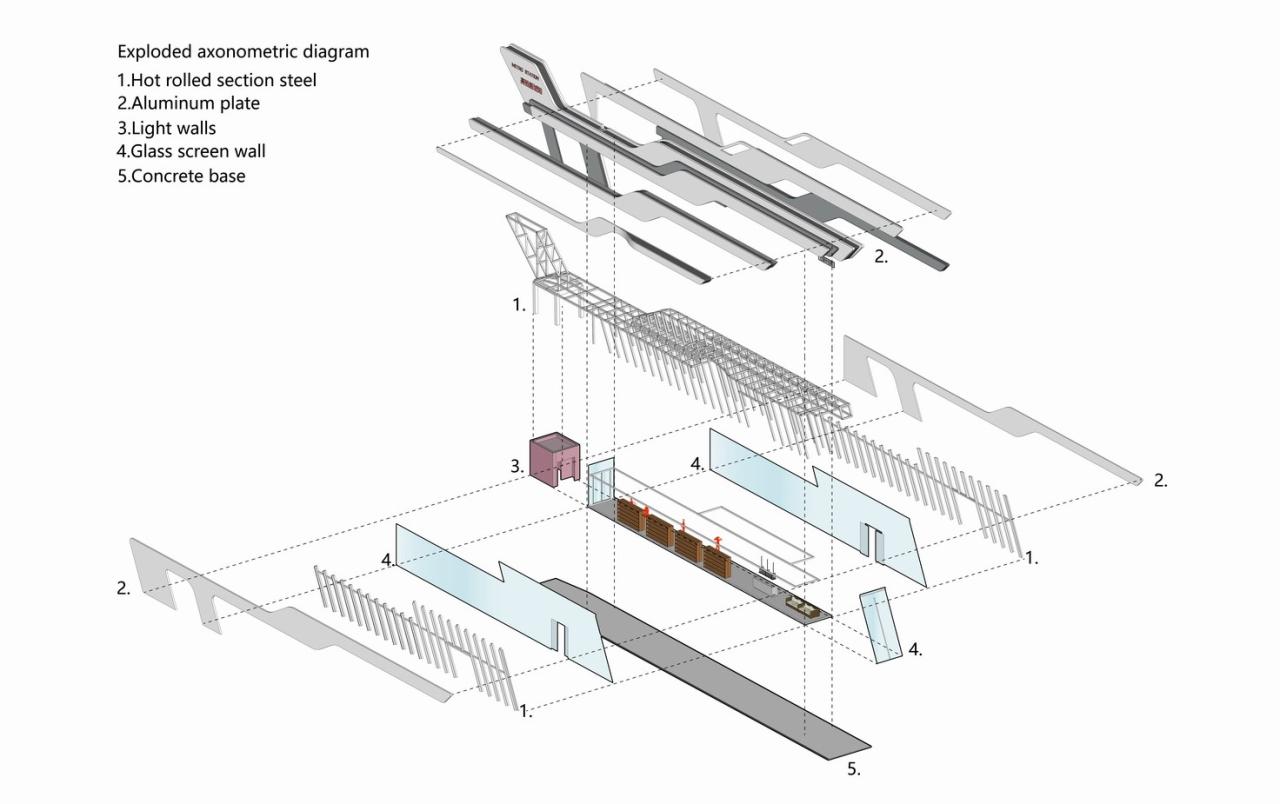 BIM建筑|有趣的等候：张家港高铁新城公交站台设计 / 中衡设计