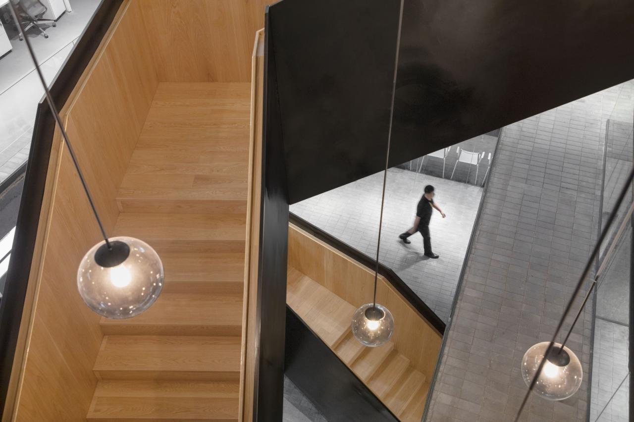 BIM建筑|将悬浮会议室引入移卡办公空间 / JSPA Design