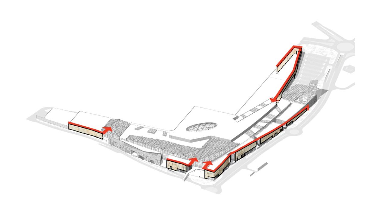 BIM建筑|普里什蒂纳购物中心/ Laguarda.Low Architects (LLA)