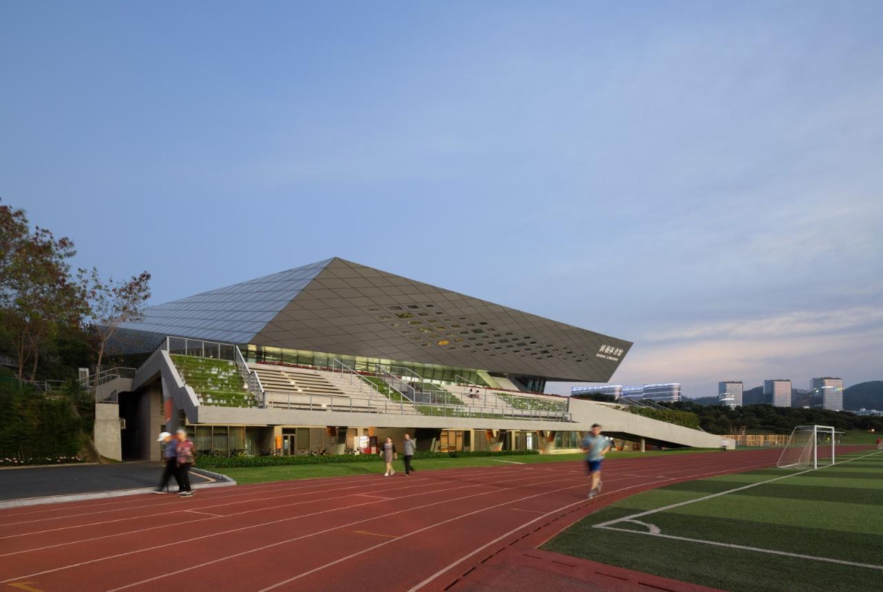 BIM建筑|南方科技大学体育馆 / URBANUS都市实践