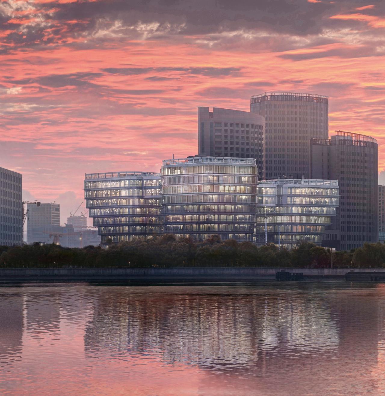 BIM建筑|上海君康金融广场 / 筑境设计