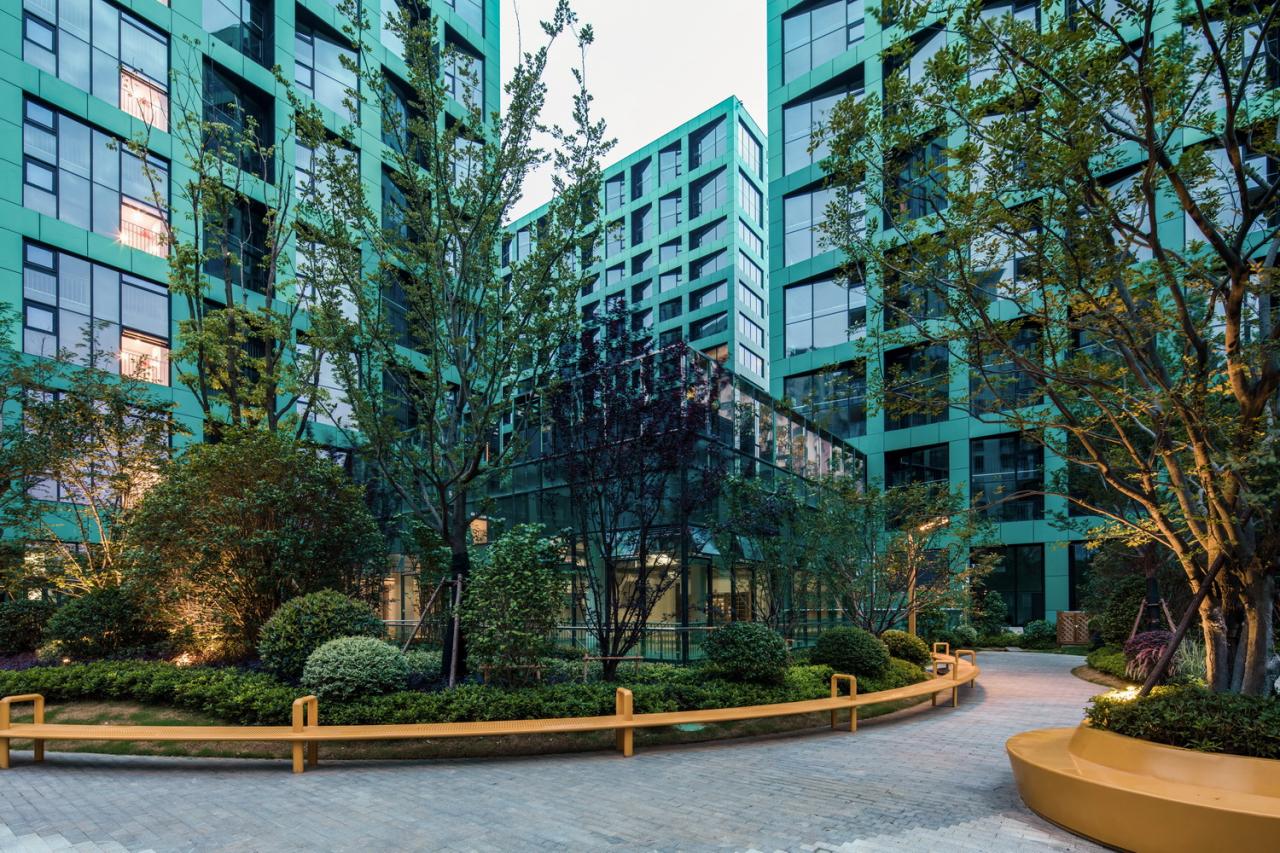 BIM建筑|南京银城KinmaQ+社区 / 优意建筑设计