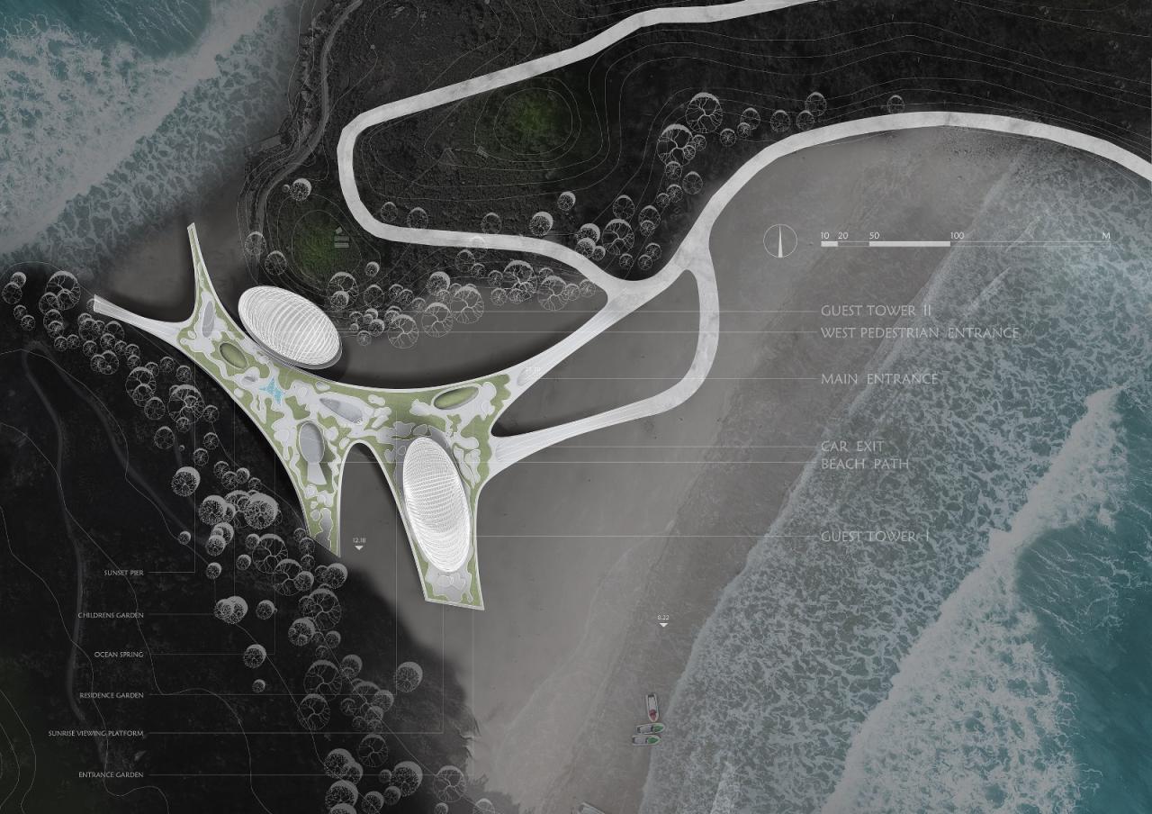 BIM建筑|海蛞蝓酒店 / SpActrum