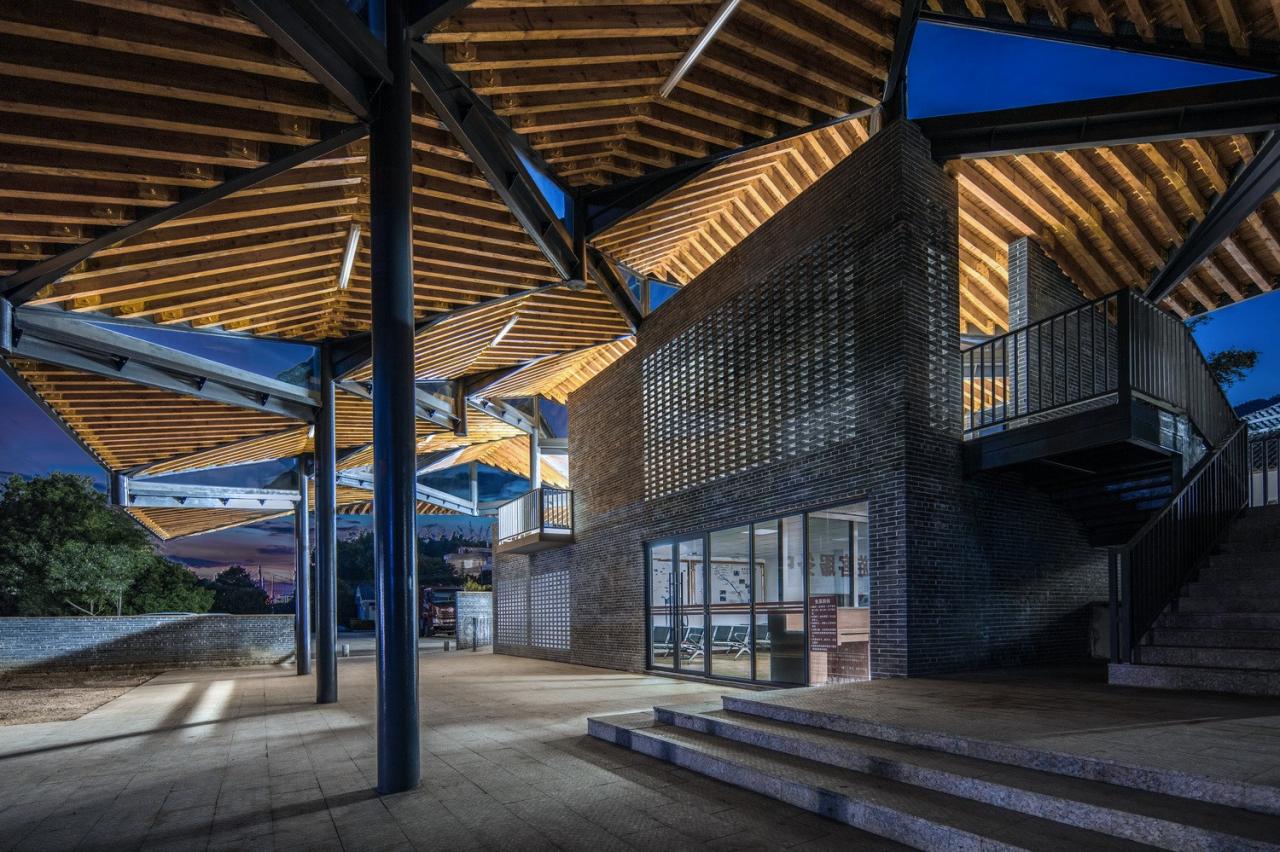 BIM建筑|乡土建筑的单元式转译 ——南粤古驿道梅岭驿站创作实践 / GDAD-城市建筑工作室