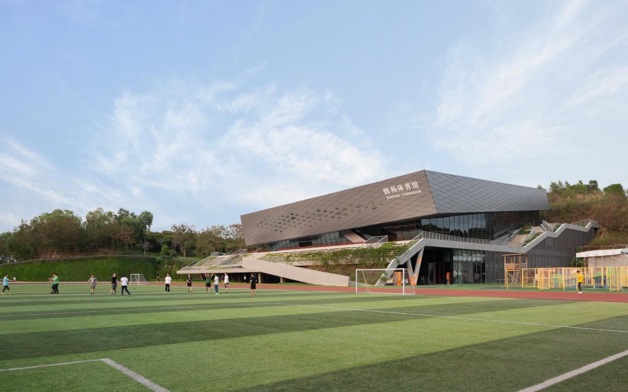 BIM建筑|南方科技大学体育馆 / URBANUS都市实践