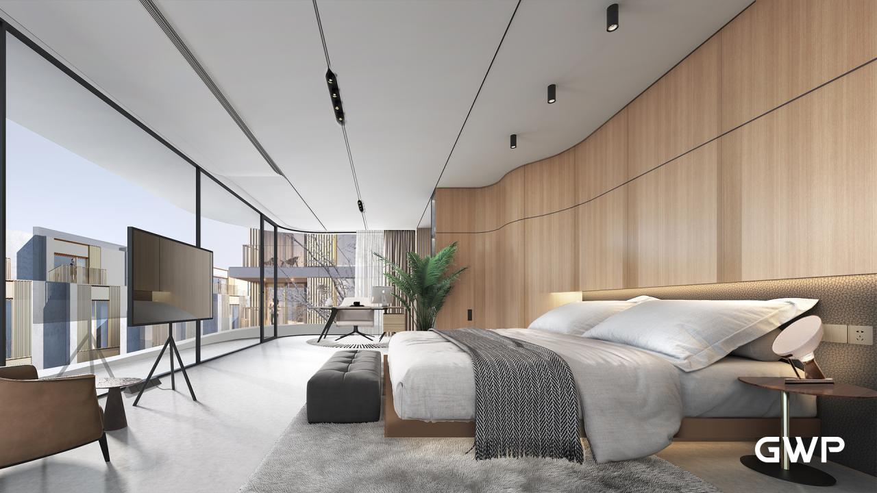 BIM建筑|云之屋·日本北海道温泉度假酒店 / GWP