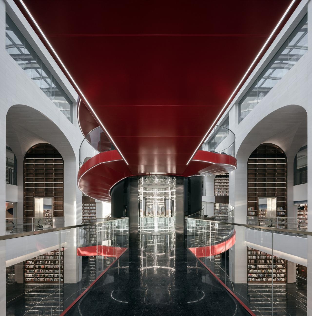 BIM建筑|东台图书馆综合体改造 / ORIA 和睿建筑