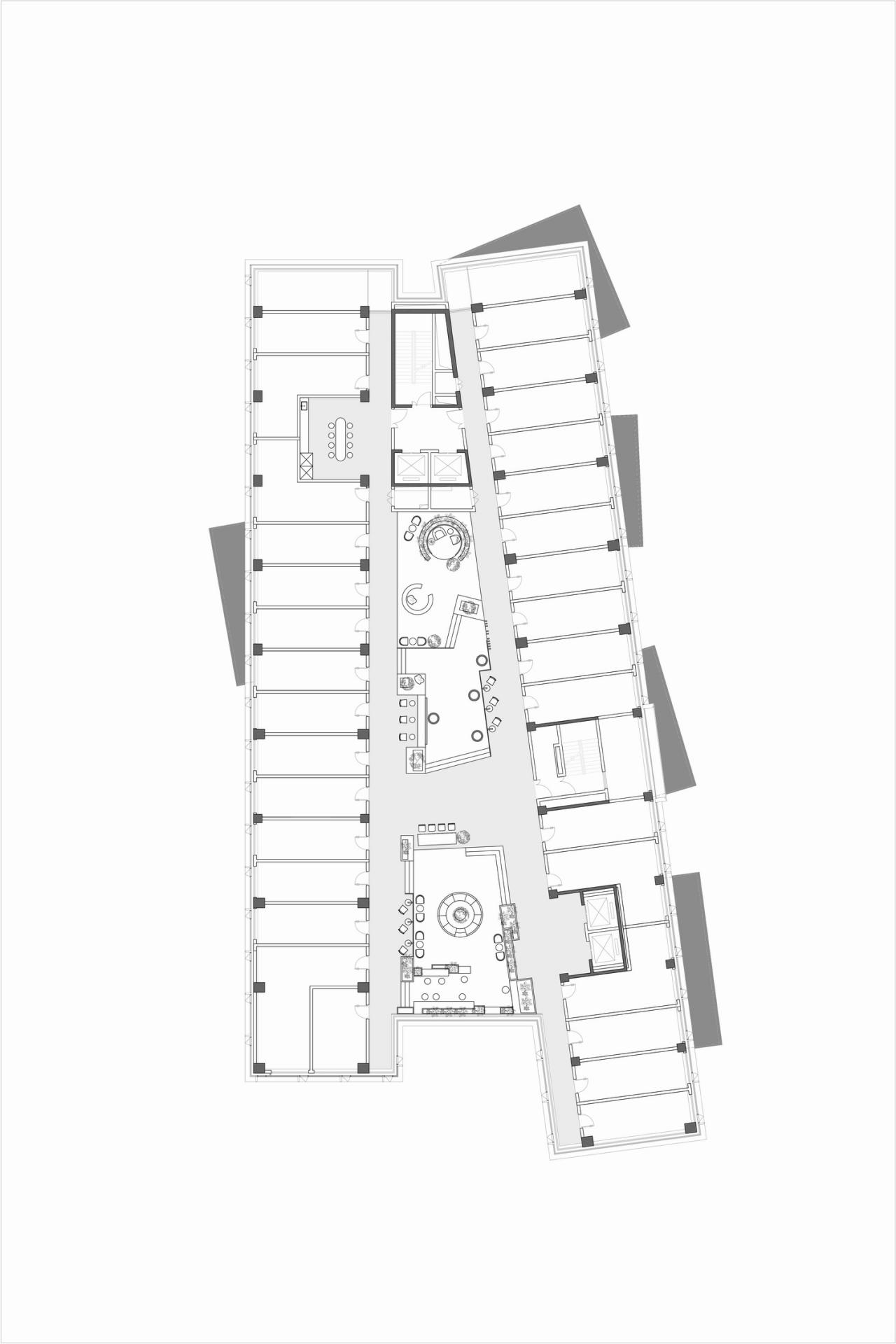 BIM建筑|共享生活的垂直探索，春树云筑 / gad