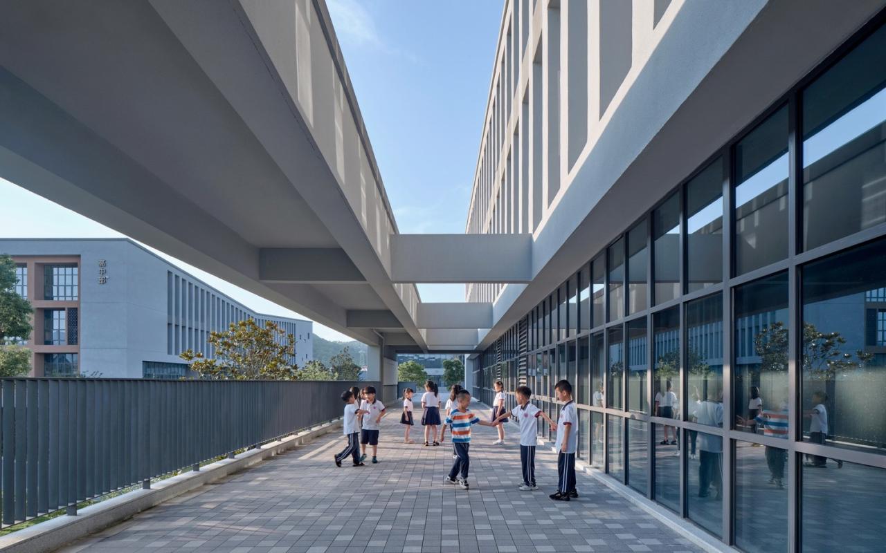 BIM建筑|树下问道，山间筑园 ——乐清市荆山公学 / 浙江大学建筑设计研究院有限公司