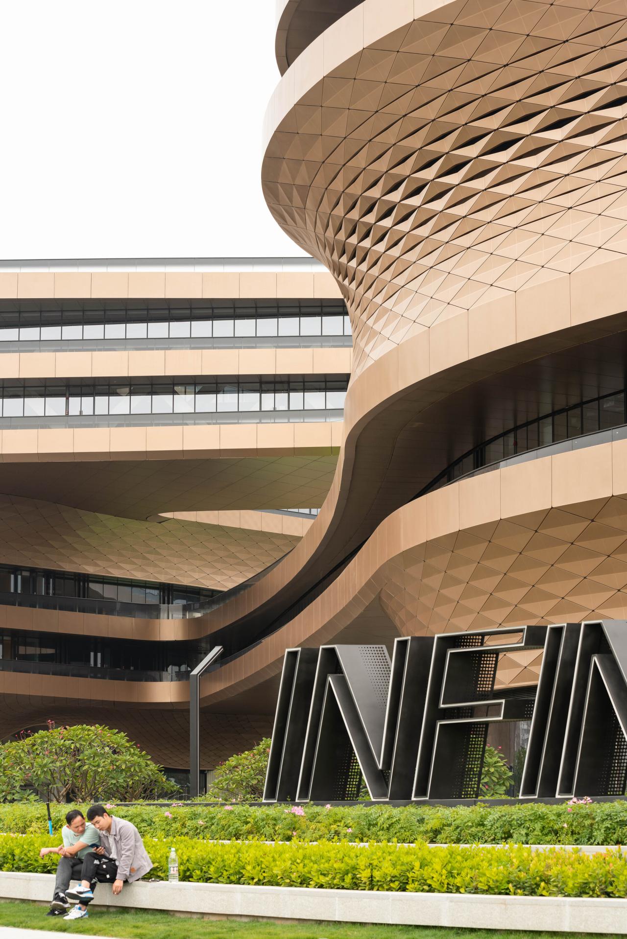 BIM建筑|无限极总部 / 扎哈哈迪德事务所