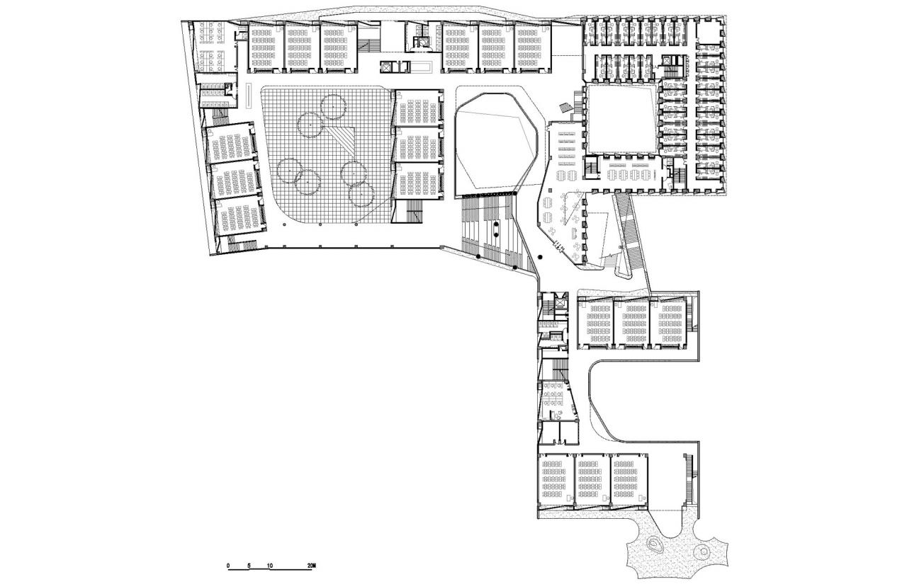 BIM建筑|深圳市宝安区上星学校 / 第伍建筑