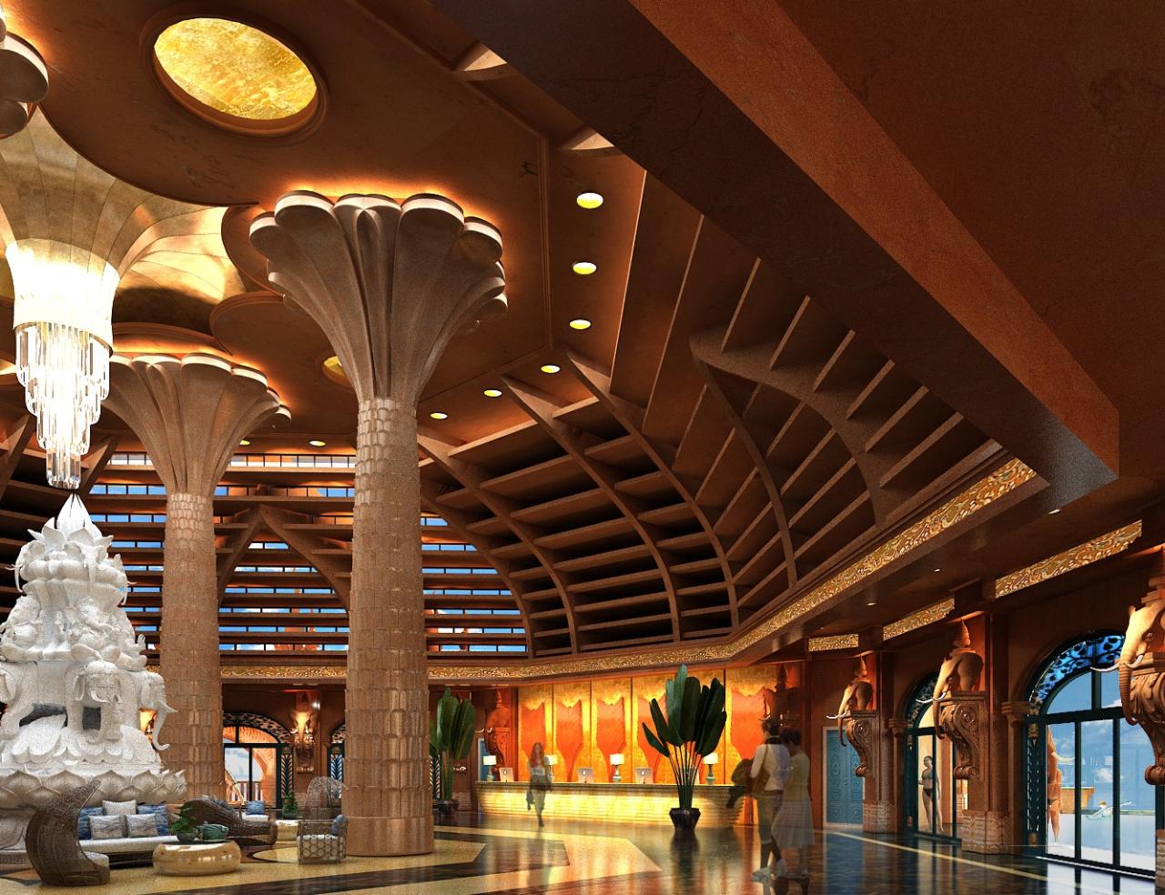 BIM建筑|雨林里的“繁花”：西双版纳景兰国际会议度假酒店 / 纲亚建筑+本土实践(广州）