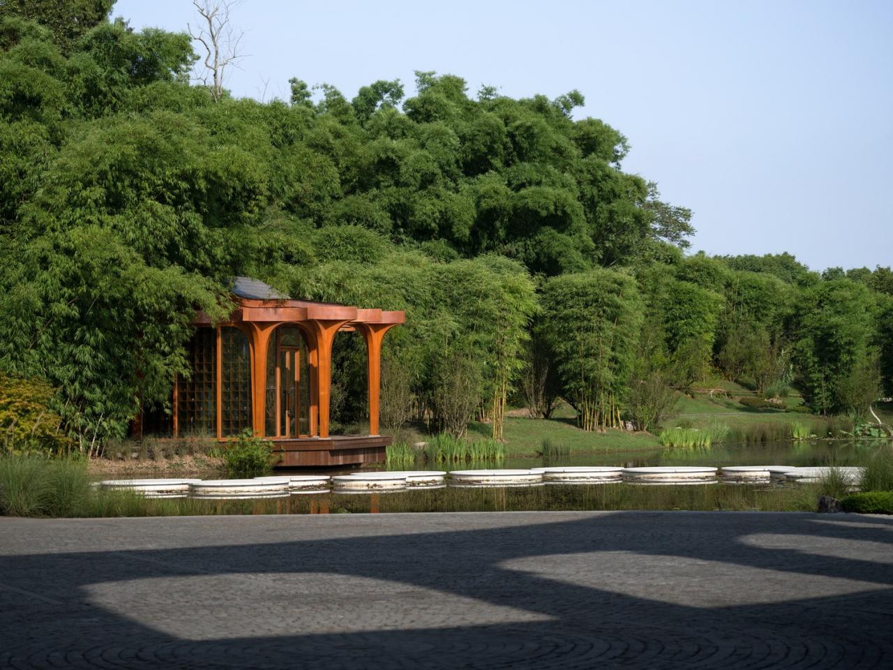 BIM建筑|中意文化艺术交流中心之中华馆 / aoe事建组