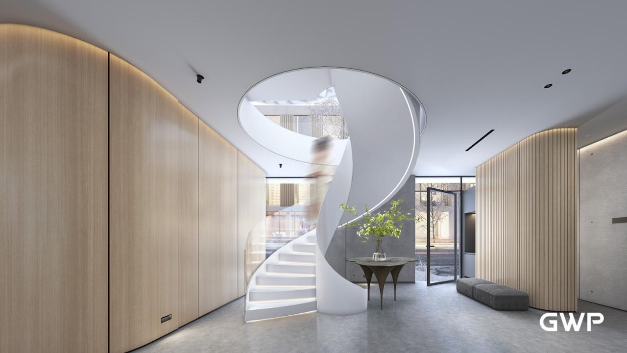 BIM建筑|云之屋·日本北海道温泉度假酒店 / GWP