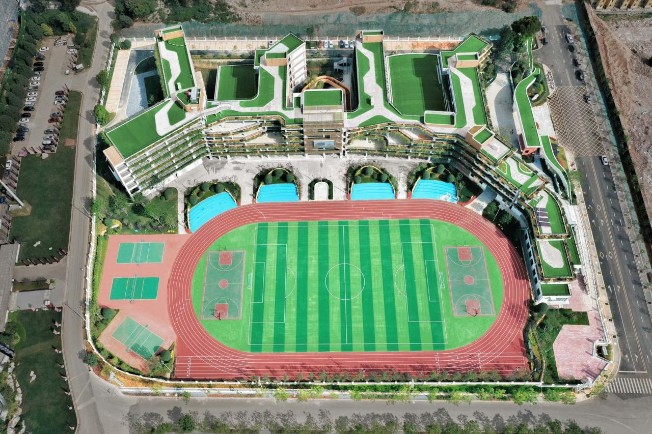 BIM建筑|云南玉溪高新小学 / Oneself Alliance