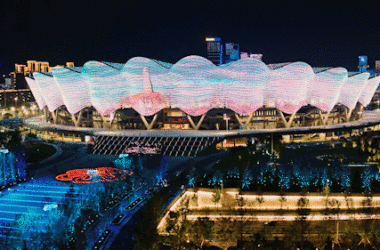 最美全运会完美收官！奥体中轴之门继续绽放新的生命力！-BIM建筑网