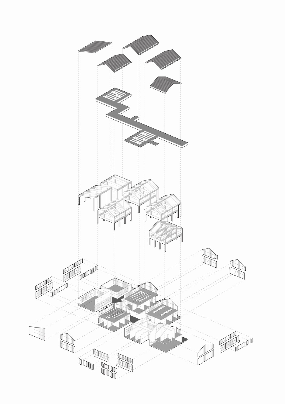 BIM建筑|树下问道，山间筑园 ——乐清市荆山公学 / 浙江大学建筑设计研究院有限公司