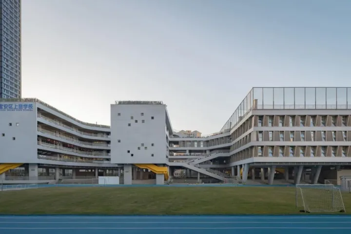 BIM建筑|深圳市宝安区上星学校 / 第伍建筑
