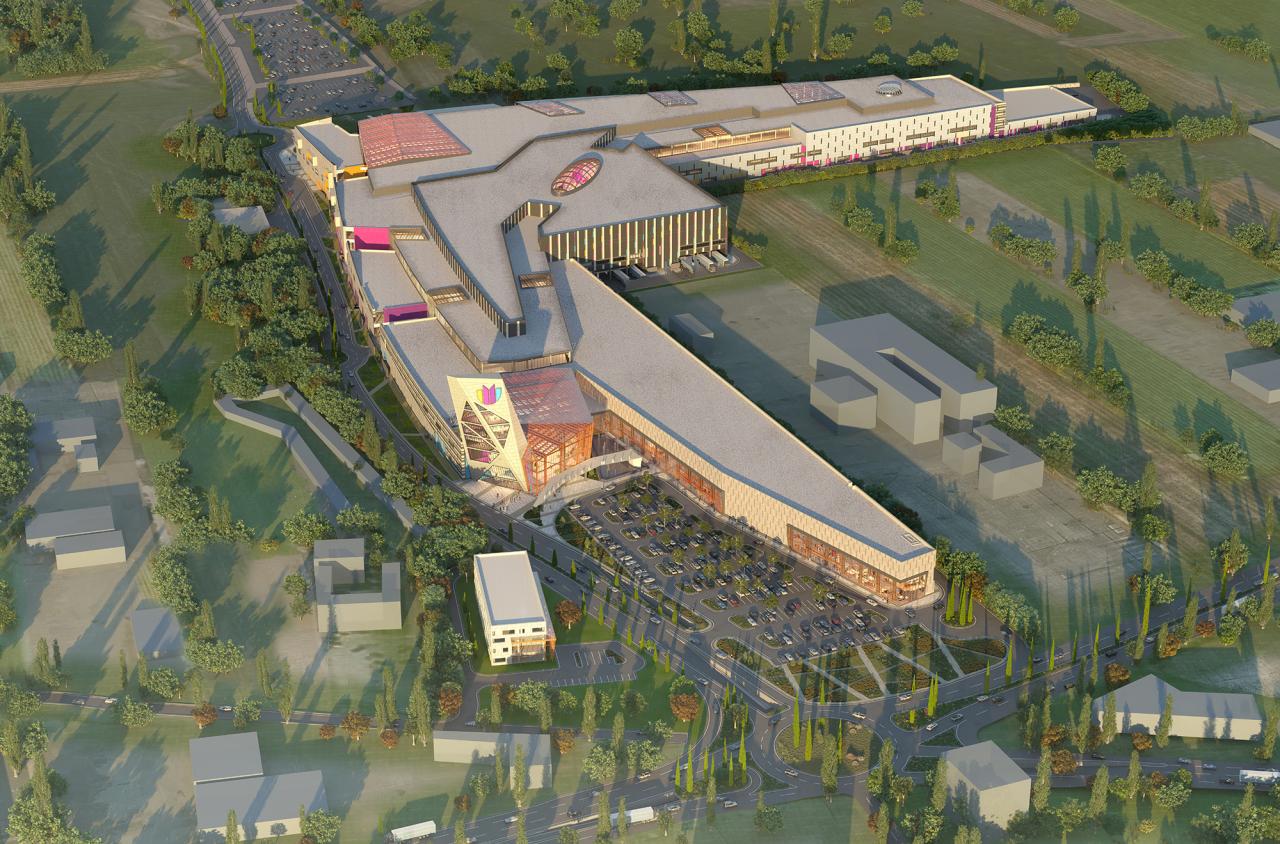 BIM建筑|普里什蒂纳购物中心/ Laguarda.Low Architects (LLA)