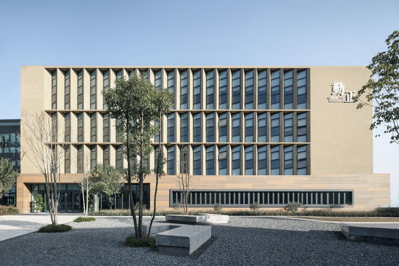 BIM建筑|西南大学附属中学两江校区：消失的高密度校园 / gad