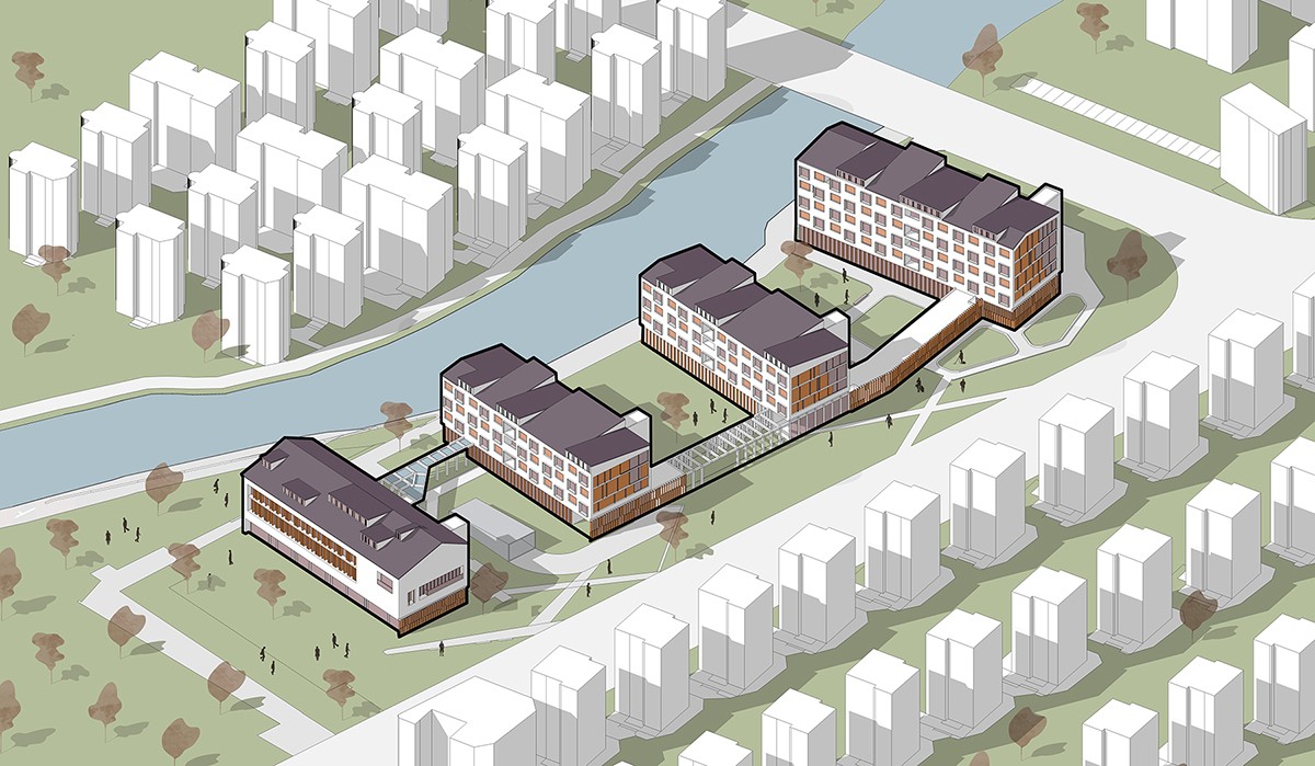 BIM建筑|赵巷康宁养护院建筑设计—这里欢迎自由的老灵魂 / 上海久利建筑事务所