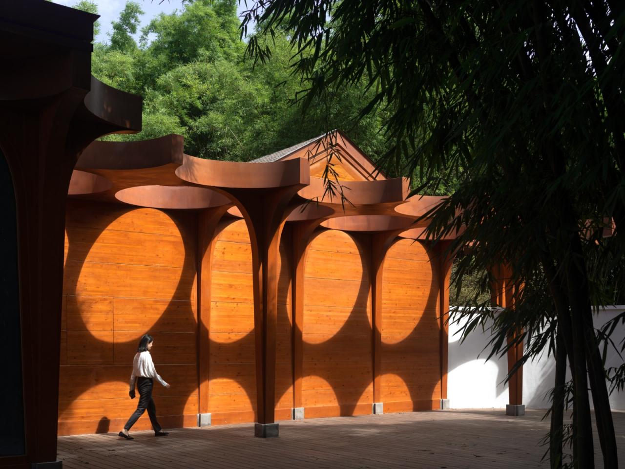 BIM建筑|中意文化艺术交流中心之中华馆 / aoe事建组