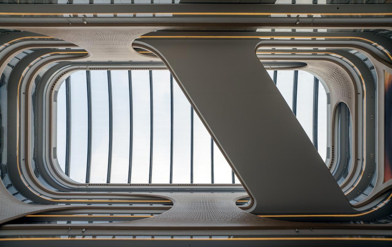 BIM建筑|无限极总部 / 扎哈哈迪德事务所