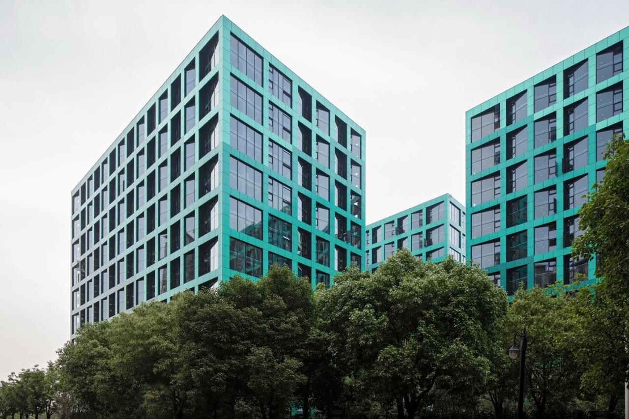 BIM建筑|南京银城KinmaQ+社区 / 优意建筑设计