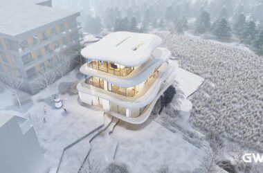 BIM建筑|云之屋·日本北海道温泉度假酒店 / GWP-BIM建筑网