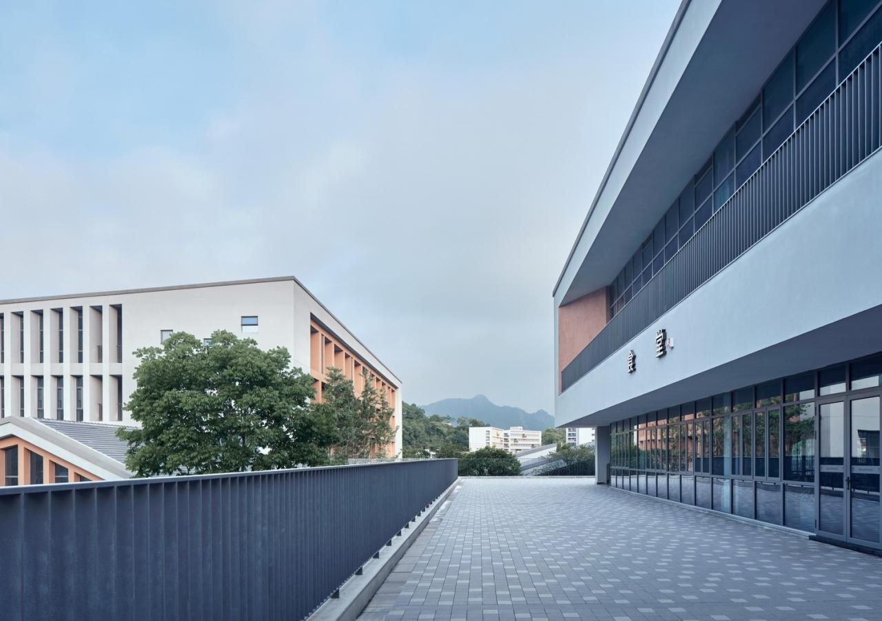 BIM建筑|树下问道，山间筑园 ——乐清市荆山公学 / 浙江大学建筑设计研究院有限公司