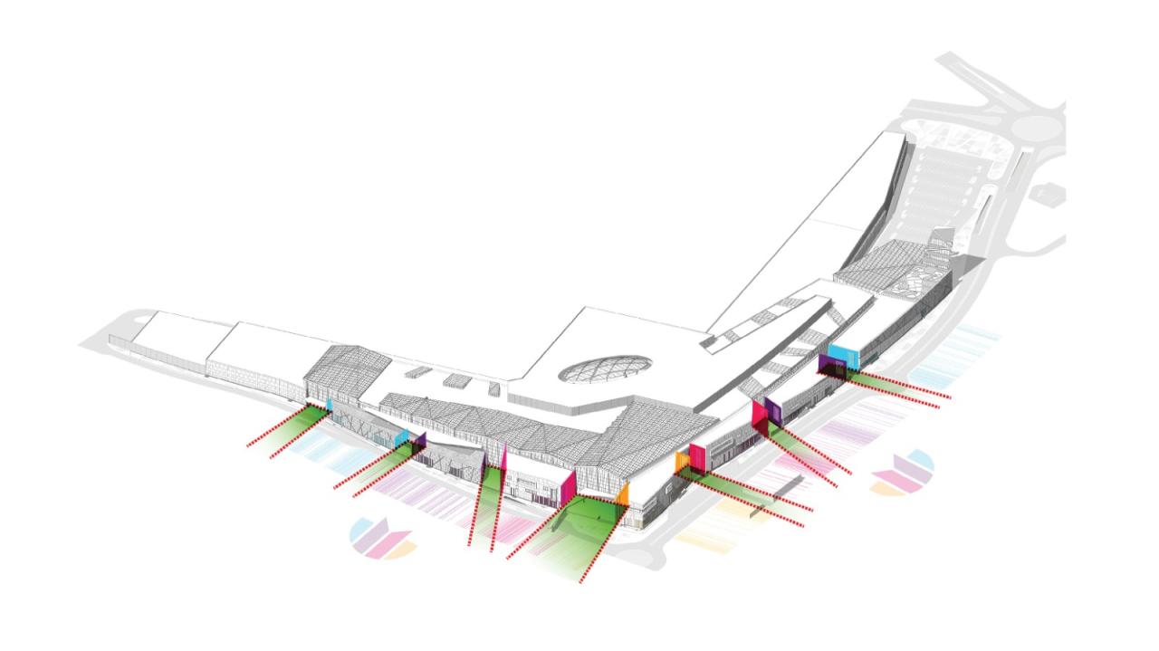 BIM建筑|普里什蒂纳购物中心/ Laguarda.Low Architects (LLA)