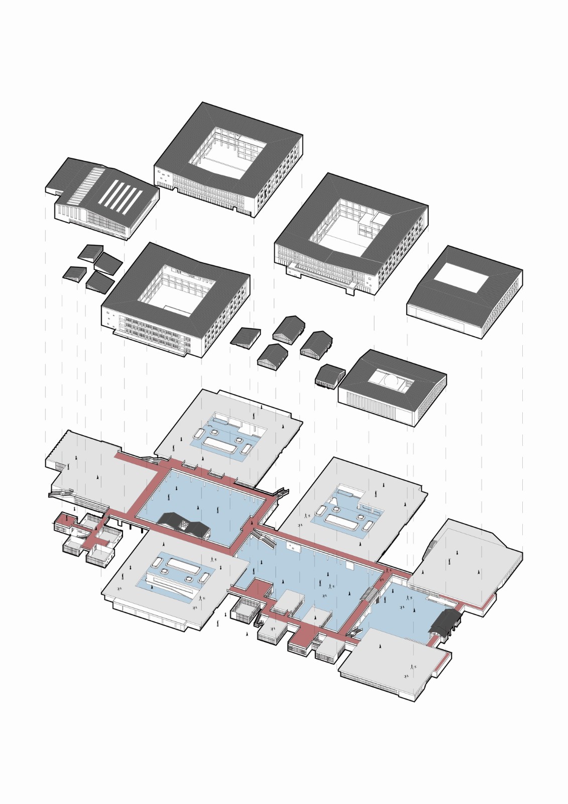 BIM建筑|树下问道，山间筑园 ——乐清市荆山公学 / 浙江大学建筑设计研究院有限公司