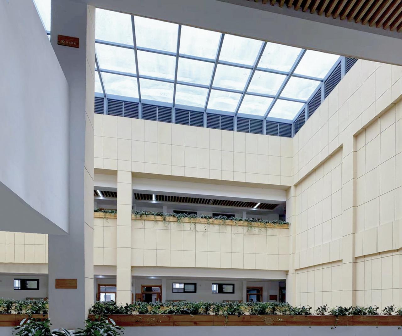 BIM建筑|“合”与“和” 厅、堂与庭：西安市航天城第一中学建筑设计 / 西安建筑科技大学建筑设计研究院