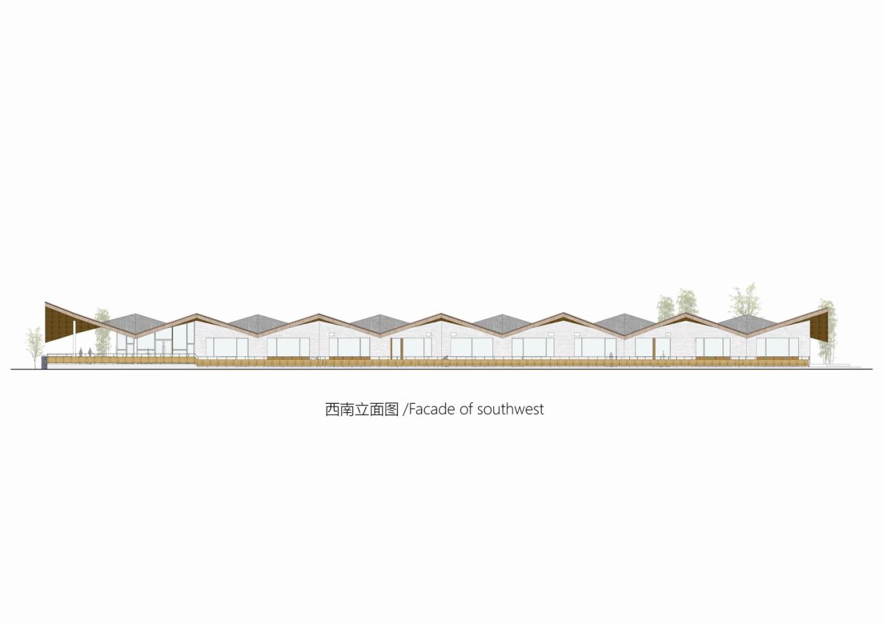 BIM建筑|在半山崖的废弃鸡棚，用峰峦“盖”一座共享工厂 / 时地建筑