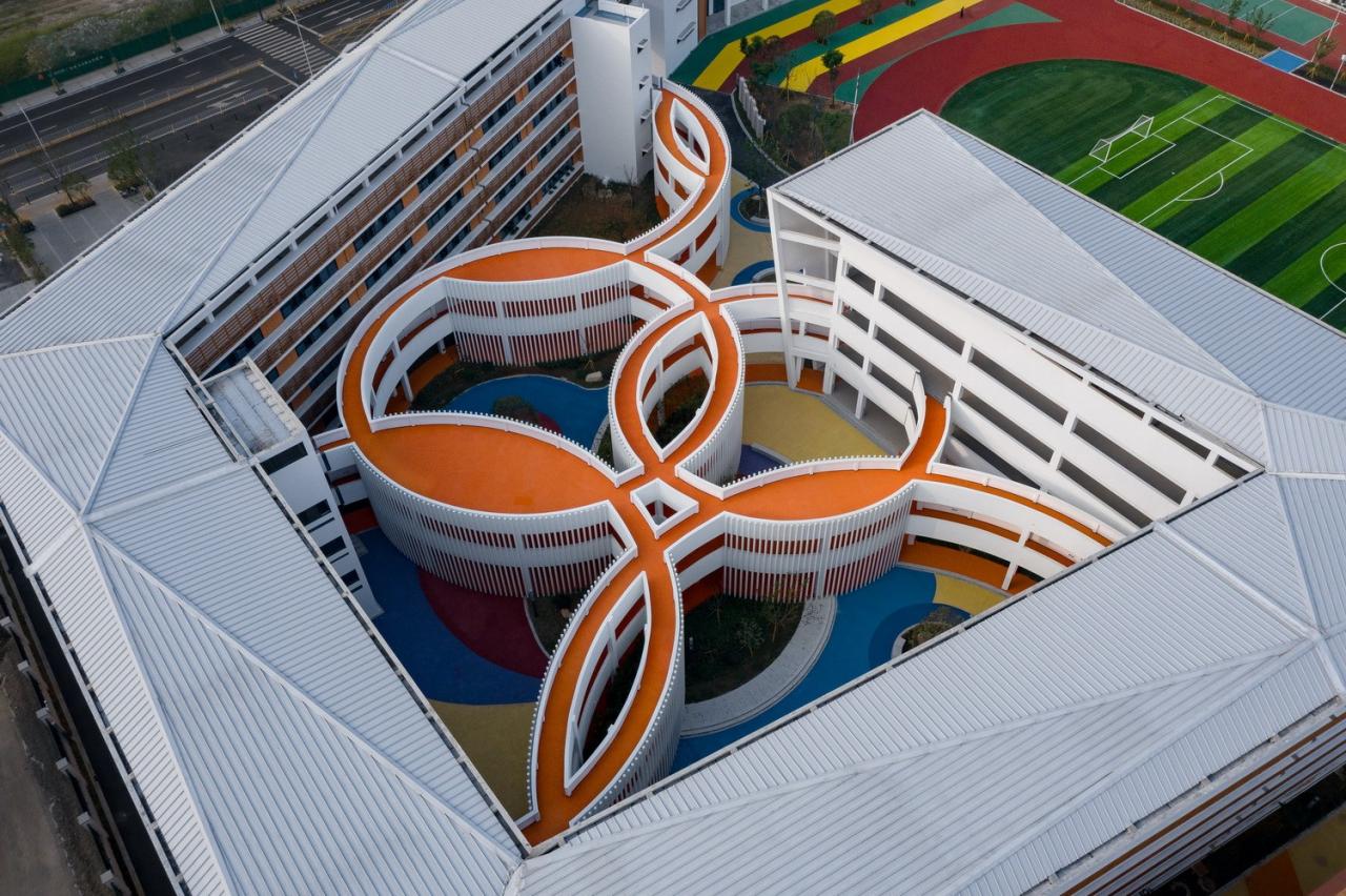 BIM建筑|维度的转移：凤西小学 / 米丈建筑