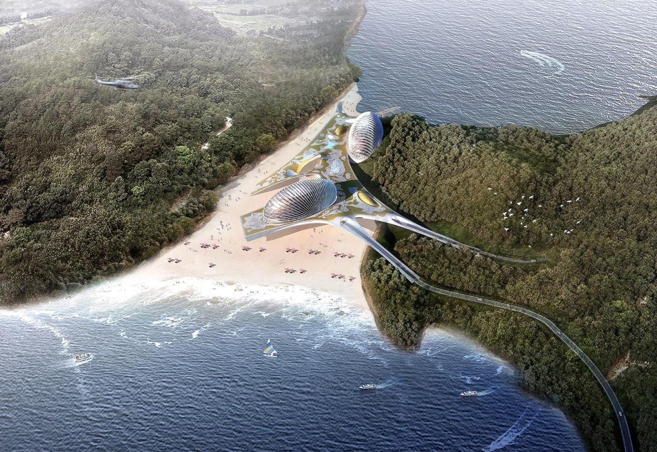 BIM建筑|海蛞蝓酒店 / SpActrum