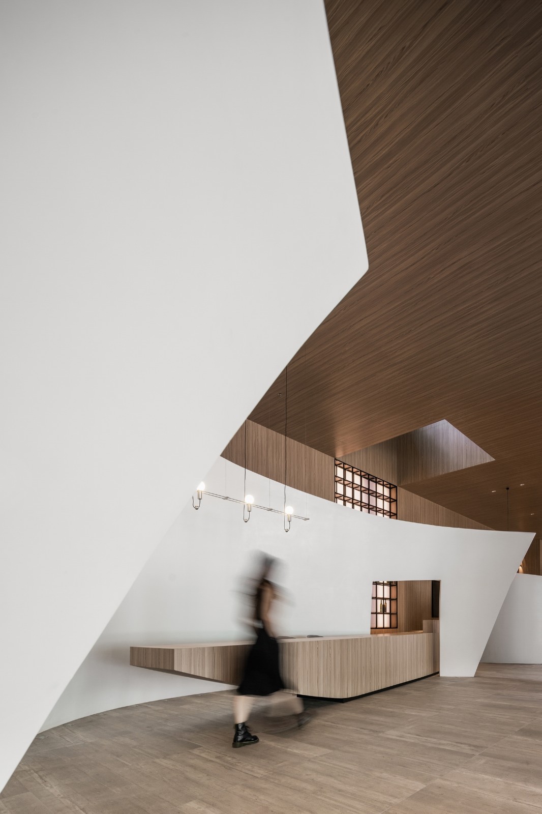 BIM建筑|鸿安丽苑售楼中心 / 正方良行设计