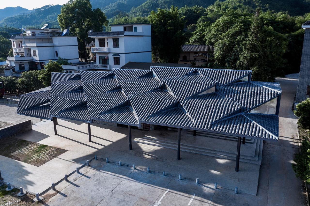 BIM建筑|乡土建筑的单元式转译 ——南粤古驿道梅岭驿站创作实践 / GDAD-城市建筑工作室