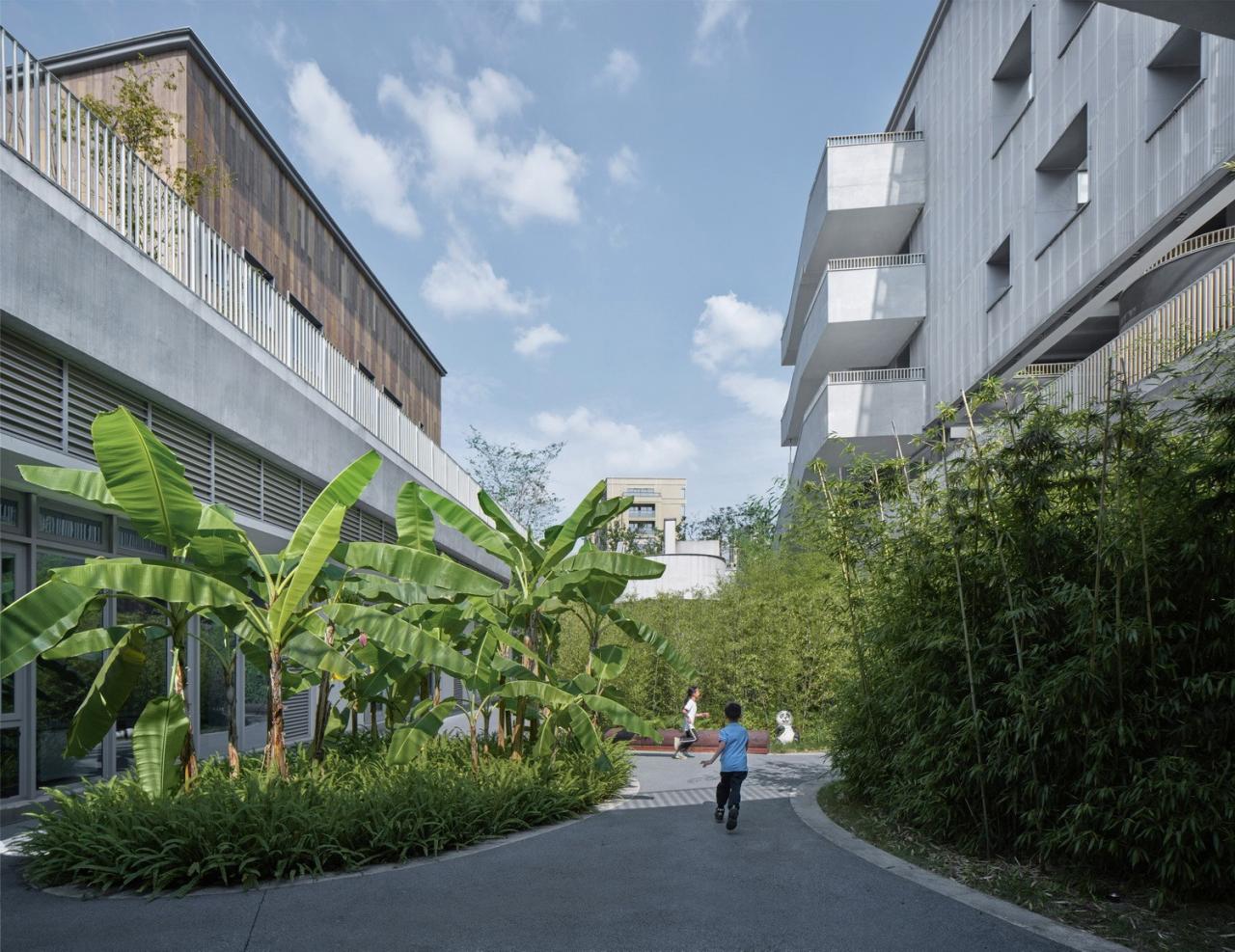 BIM建筑|重庆两江人民小学：在大自然里勇敢冒险 / gad