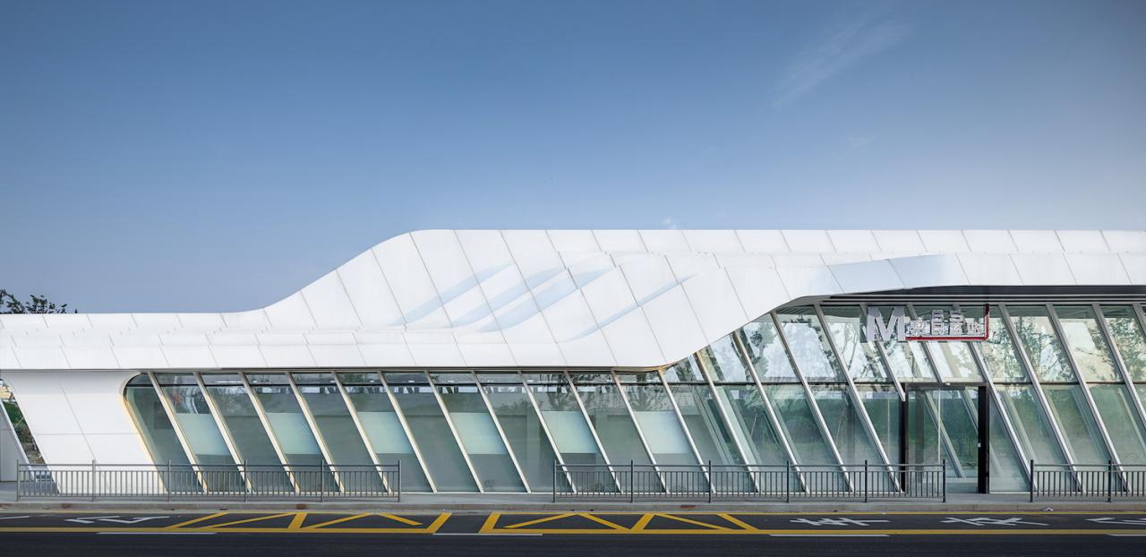 BIM建筑|有趣的等候：张家港高铁新城公交站台设计 / 中衡设计